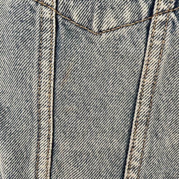 Old Navy Oversized Distressed Jean Jacket Size XL - Picture 5 of 5